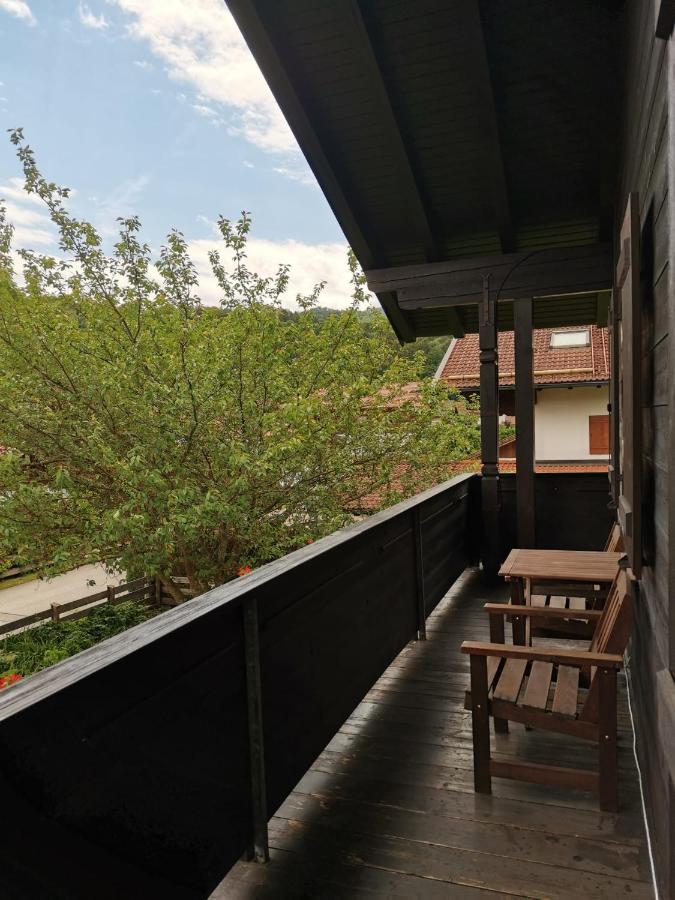 Ferienwohnung Gipfelblick am Wössner Bach Unterwössen Exterior foto