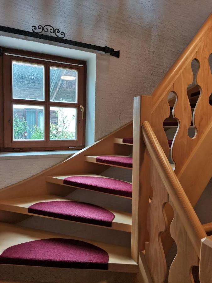 Ferienwohnung Gipfelblick am Wössner Bach Unterwössen Exterior foto