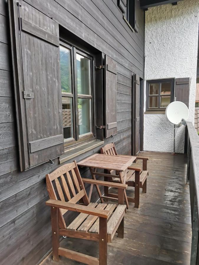Ferienwohnung Gipfelblick am Wössner Bach Unterwössen Exterior foto